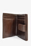 Fendi Black/Brown Leather/Canvas FF Wallet