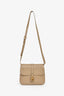 Celine 2022 Taupe Leather Medium 'Tabou' Crossbody Bag