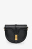 Celine Black Leather 'Besace' Crossbody Bag
