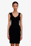 Karen Millen Black Belted Dress Size 1