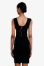 Karen Millen Black Belted Dress Size 1