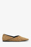 Toteme Brown Suede Ballet Flat Size 39