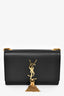Saint Laurent Black Small Kate Chain Tassel Crossbody