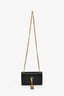 Saint Laurent Black Small Kate Chain Tassel Crossbody
