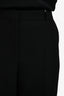 Toteme Black Wool Blend Low Waist Tailored Trousers Size 40