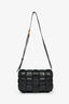Bottega Veneta Black Leather Intrecciato Padded Cassette