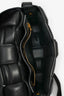 Bottega Veneta Black Leather Intrecciato Padded Cassette