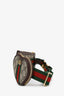 Gucci Monogram GG Supreme Web Ophidia Heart Belt Bag