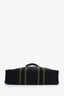Hermes Navy/Green Canvas Fourre Tout PM Tote
