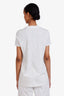 Rick Owens White Drkshdw Geometric T-Shirt Size M