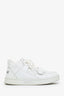 Celine White Leather CT-02 Mid Sneakers Size 35