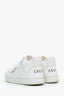Celine White Leather CT-02 Mid Sneakers Size 35