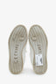 Celine White Leather CT-02 Mid Sneakers Size 35