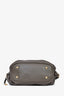 Louis Vuitton Grey Leather Mahina XL Hobo Bag