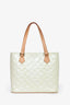 Louis Vuitton 2007 White Vernis Leather Houston Zip Tote