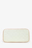 Louis Vuitton 2007 White Vernis Leather Houston Zip Tote