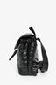 Saint Laurent 2017 Black Chevron Leather Loulou Backpack