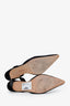 Manolo Blahnik Black Suede Slingback Heels Size 39