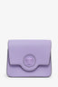 Versace Purple Leather Small La Medusa Crossbody Bag
