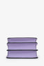 Versace Purple Leather Small La Medusa Crossbody Bag