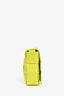 Bottega Veneta Neon Yellow Leather Flat Cassette Bag