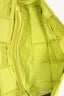 Bottega Veneta Neon Yellow Leather Flat Cassette Bag