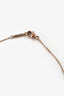 Tiffany & Co. Rubedo Rose Gold Toned Metal Enchanted Heart Pendant Necklace