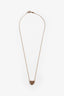 Tiffany & Co. Rubedo Rose Gold Toned Metal Enchanted Heart Pendant Necklace
