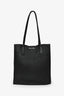 Miu Miu Black Vitello Diano Leather Tote Bag