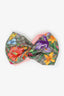 Gucci Pink Multicolour Floral Monogram Headband Size M