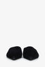 Prada Black Suede Pointed Toe Mules Size 36.5