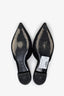 Prada Black Suede Pointed Toe Mules Size 36.5