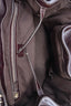 Gucci Dark Brown Leather GG Web Detail 'Britt' Tote
