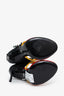 DSquared2 Black/Yellow/Red Sandal Boot Stiletto Size 38