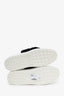 Valentino White Rockstud Sneakers With Black Fur Size 41