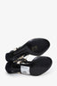 Lanvin Black/Cream Chain Heels Size 36