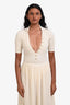 Jacquemus Beige 'Le Body Yauco' Polo Bodysuit Size 34