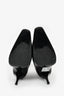 Saint Laurent Brown Leather Heeled 'Niki' Booties Size 38.5