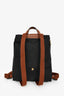Longchamp Black Nylon Le Pliage Original M Backpack