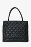 Pre-Loved Chanel™ 2000-2002 Black Caviar Medallion Tote