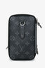 Louis Vuitton Monogram Eclipse Canvas Double Phone Pouch