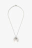 Tiffany & Co. Elsa Peretti Sterling Silver Round Pendant Necklace