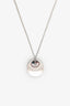 Tiffany & Co. Elsa Peretti Sterling Silver Round Pendant Necklace