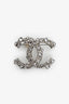 Pre-Loved Chanel™ Silver Tone Crystal Brooch