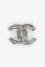 Pre-Loved Chanel™ Silver Tone Crystal Brooch