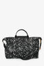 Longchamp Black/White Patterned Le Pliage Appaloosa XL Travel Bag With Strap