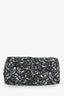 Longchamp Black/White Patterned Le Pliage Appaloosa XL Travel Bag With Strap