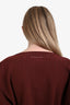 Maison Margiela MM6 Red/Black Checkered Short Sleeve Belted Top Size 38