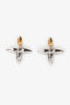 Louis Vuitton Two-Tone Hardware Louisette Stud Earrings