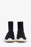 Prada Black Rubber Linea Rossa Sock Sneakers size 37.5